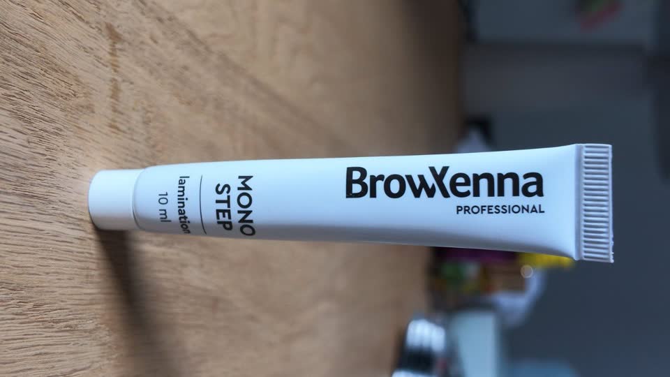 Состав для долговременной укладки бровей и ламинирования ресниц BrowXenna Mono Step, 10 мл