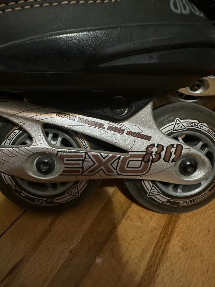 Продам фитнес-ролики K2 EXO 80M, размер 42,5