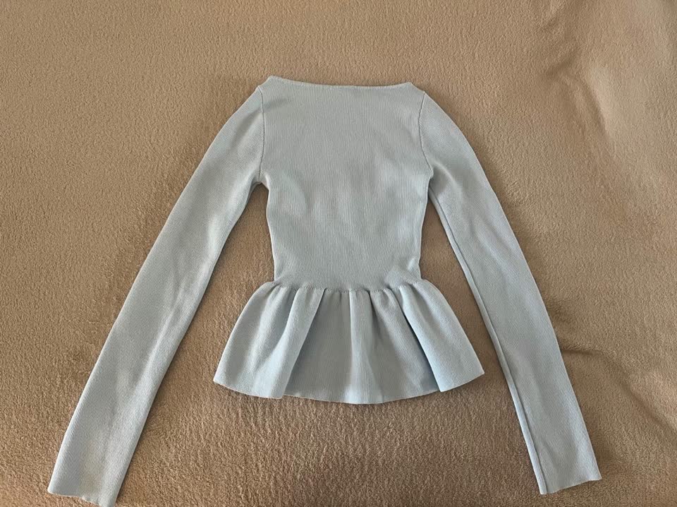Кофта с баской H&M