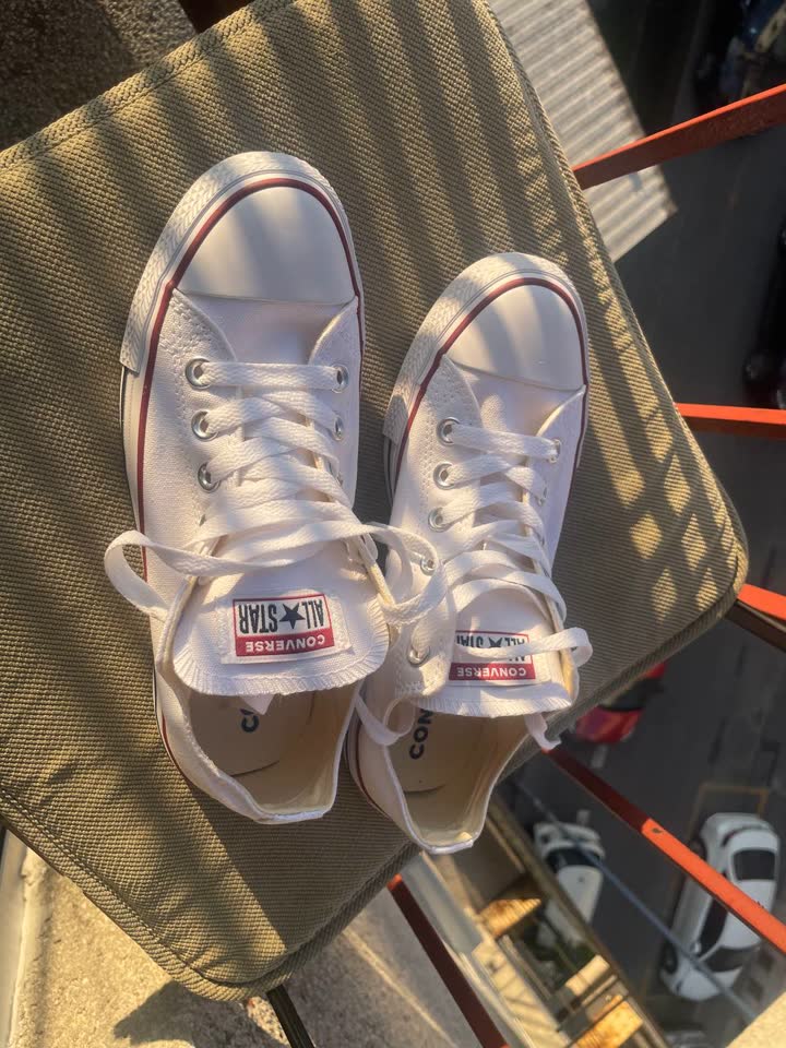Converse белые, классика