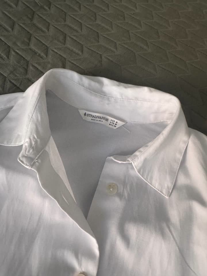 Рубашка белая, брюки и юбка Zara