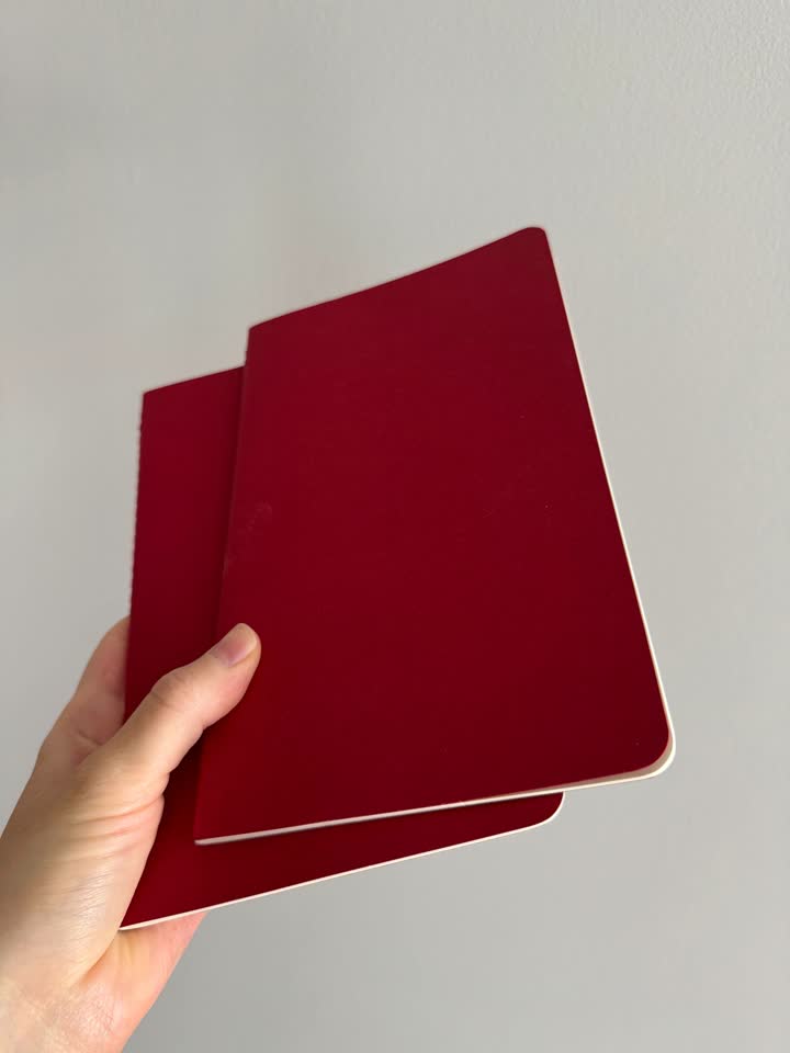 2 bloknotića Moleskin iz kompleta