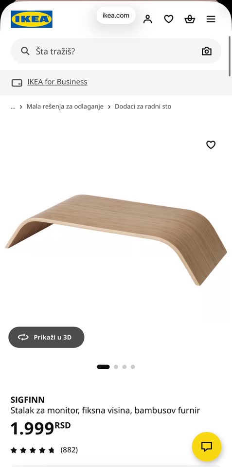 IKEA stalak za laptop