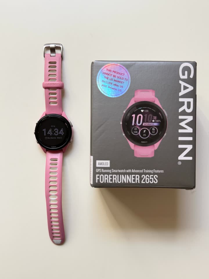 Garmin Forerunner 265S 42mm Light Pink