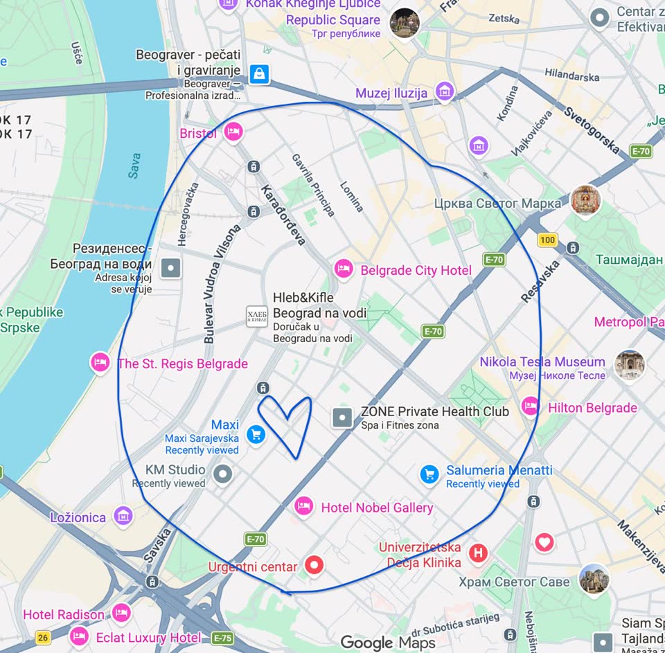 Tražim svetao stan u Beogradu kod Sarajevske na 2 nedelje