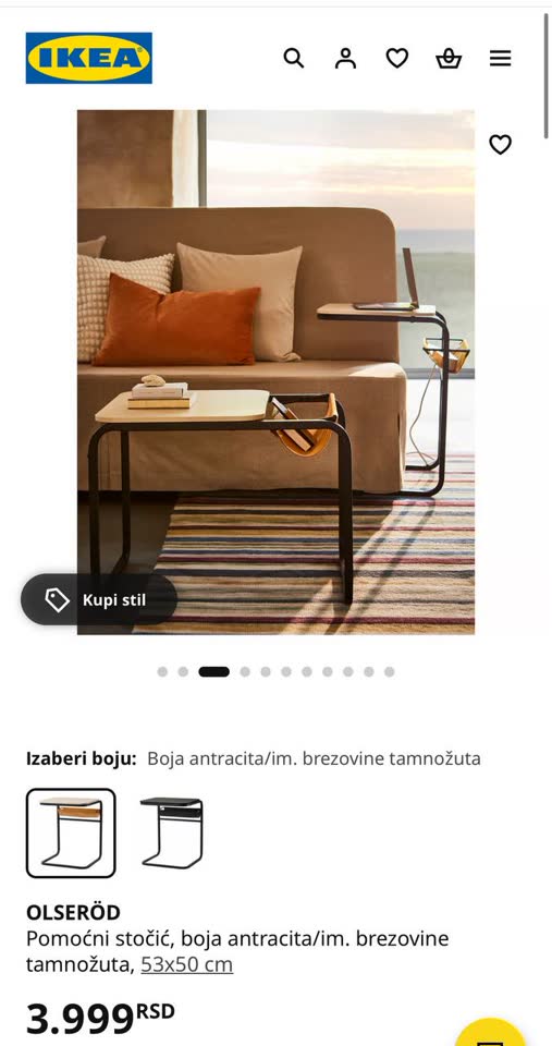 Stolić-transformer Ikea Olserod