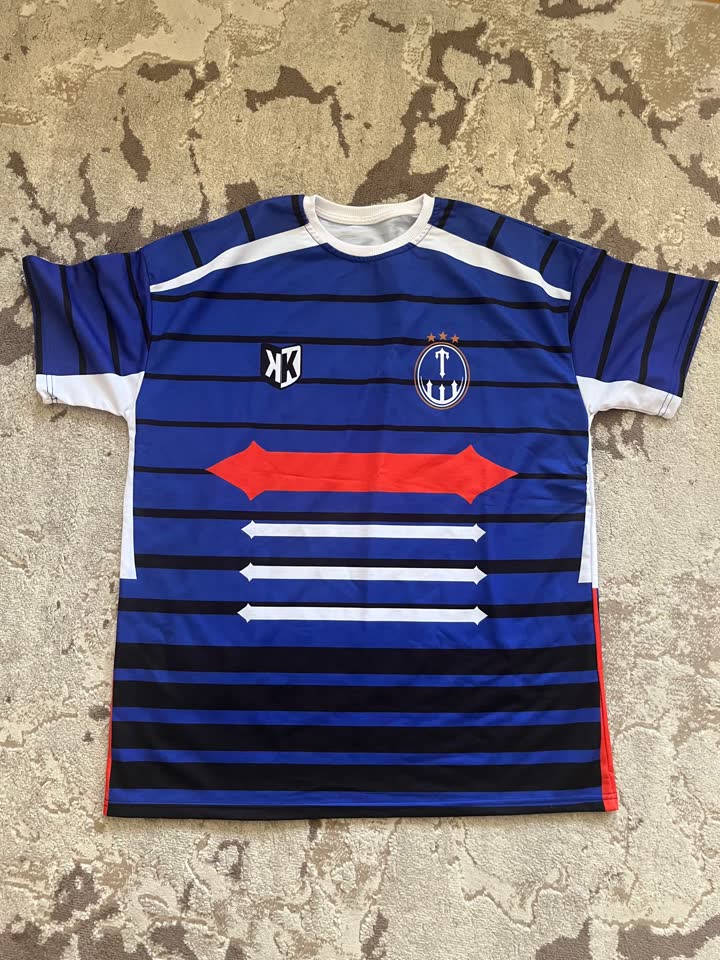 TRAPSTAR FRANCE’98 JERSEY - XL (или сильно оверсайз Л)