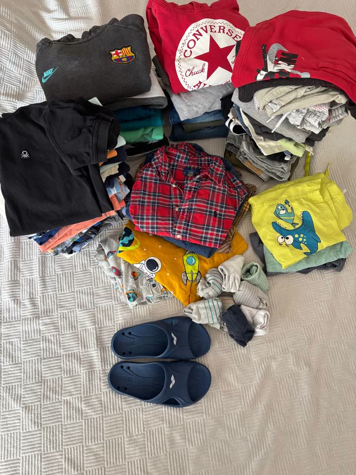 Bundle of boys' clothing