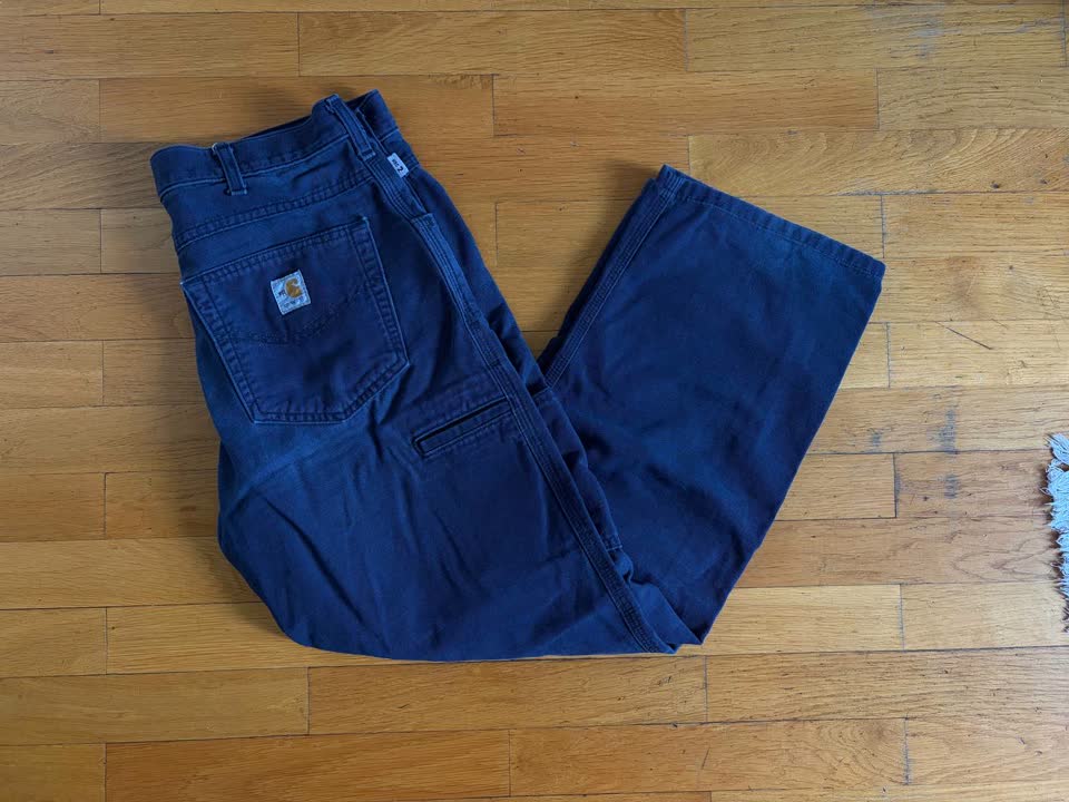 Carhartt 32x30 Luze fit navy
