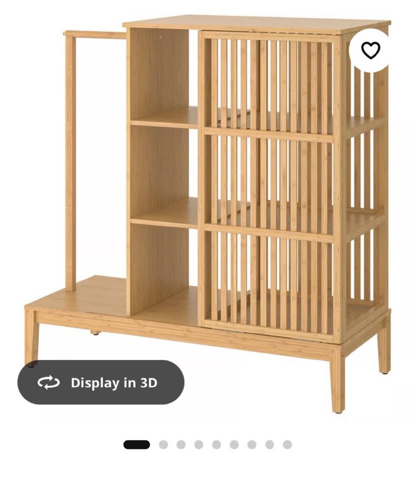 Продаю гардероб IKEA NORDKISA (маленький)