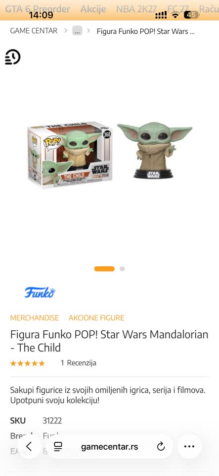Фигурка Funko Pop Star Wars