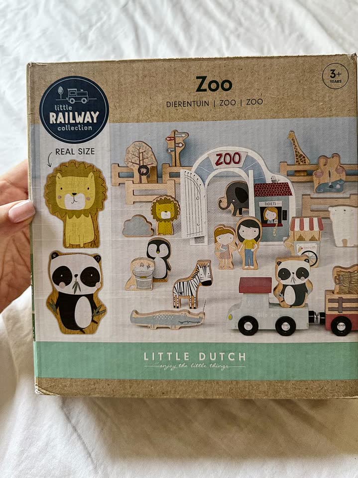 Set drvenih igračaka Zoo zoološki vrt