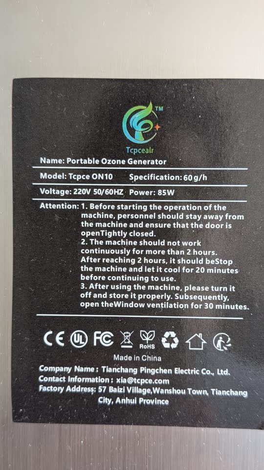 Izdajem u zakup ozonator (generator ozona)