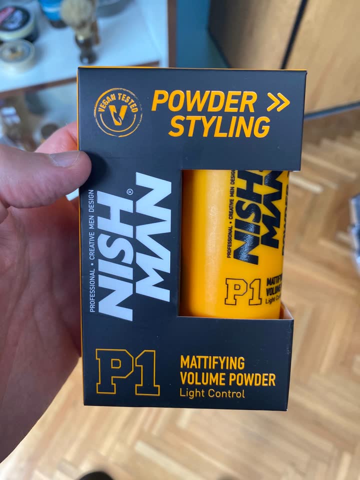 Mat prašak za volumen Nishman P1