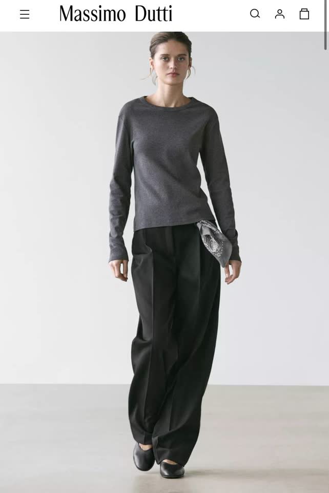 Лонг massimo dutti новый