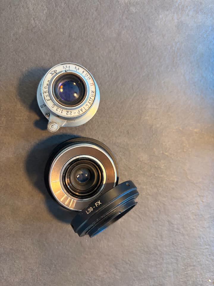 Продам винтажные советские объективы + адаптер Fujifilm X