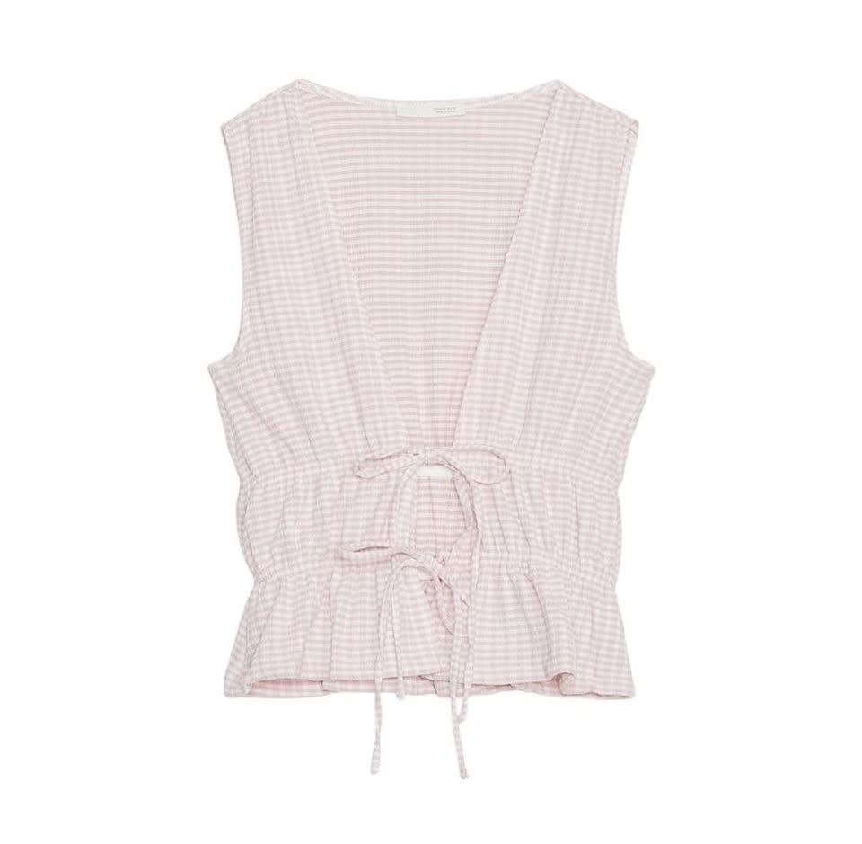 новый топ zara