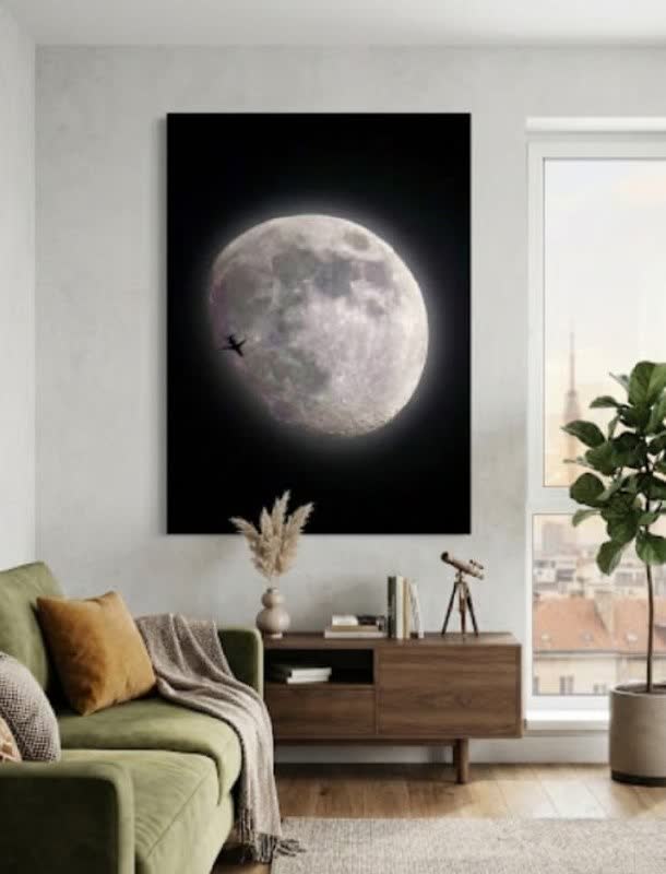 Fotografije planeta na platnu