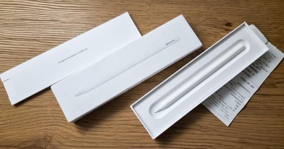 Apple Pencil Pro — potpuno nov