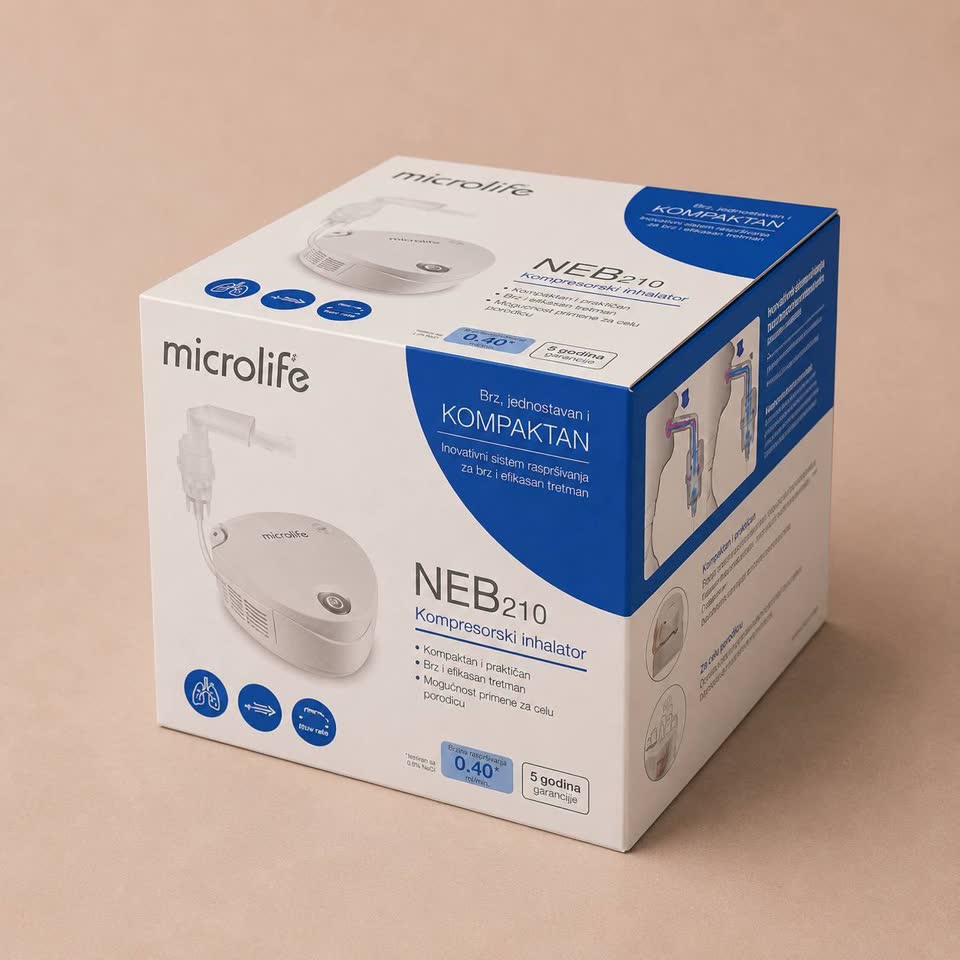 Kompresorski nebulizator (inhalator) Microlife