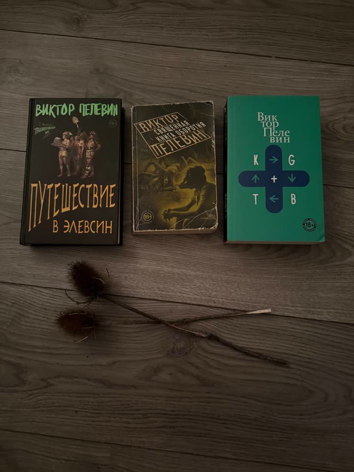 Kolekcija knjiga Viktora Pelevina