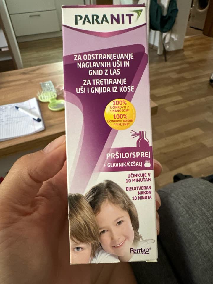 Sredstvo za češljanje gnjida