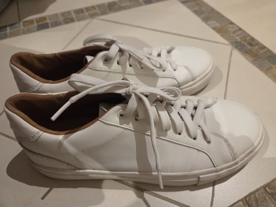 Белые кеды Zara 40