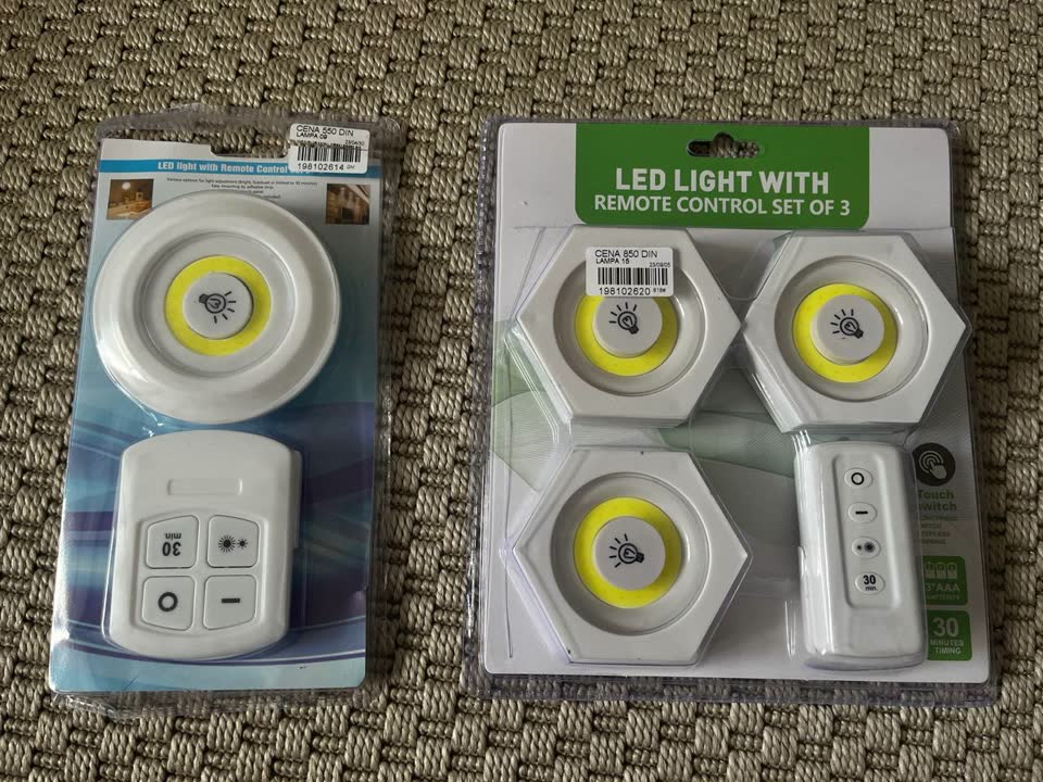 LED lampe na baterije sa daljinskim upravljačima