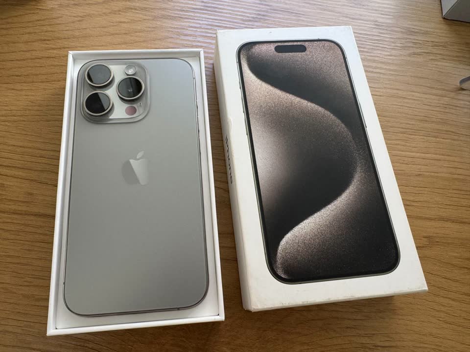 iPhone 15 Pro, 128 Gb, Natural Titanium