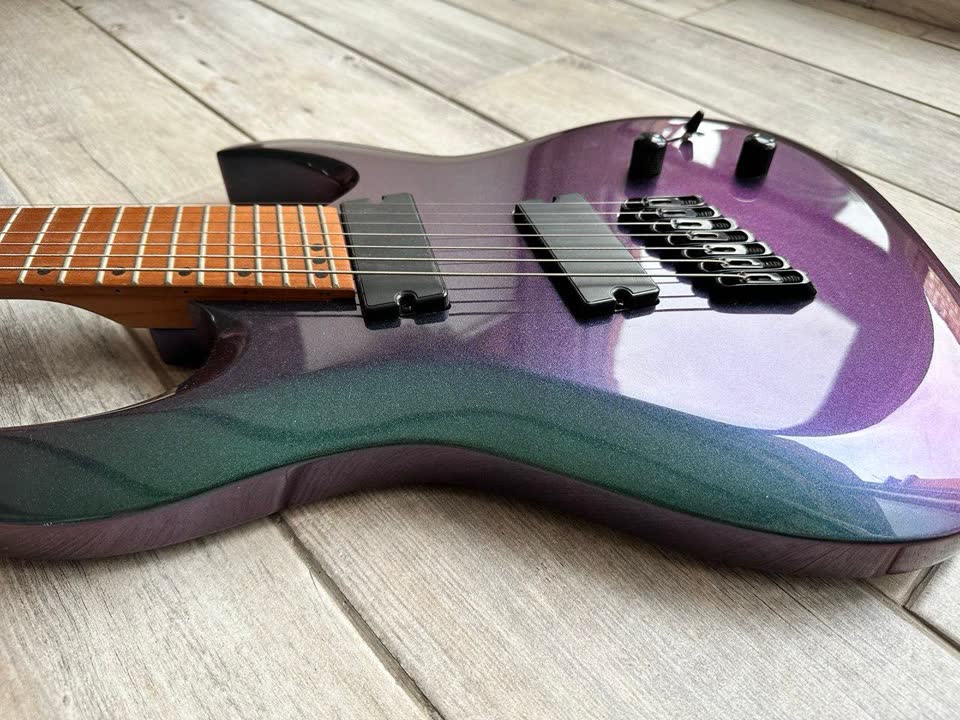 Harley Benton R-457FFB roasted multiscale