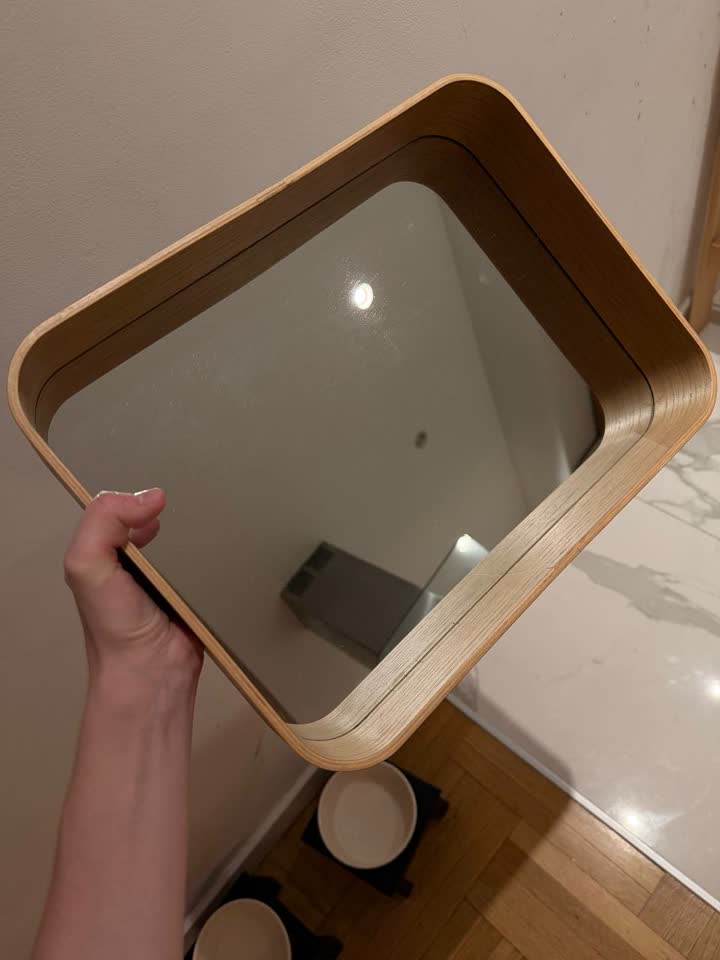 Ogledalo IKEA DVÄRGSYREN, grejalica midela, vaze