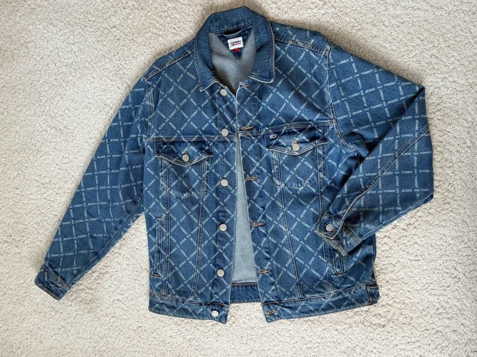 Джинсовая куртка Tommy Hilfiger (S) — универсальная классика