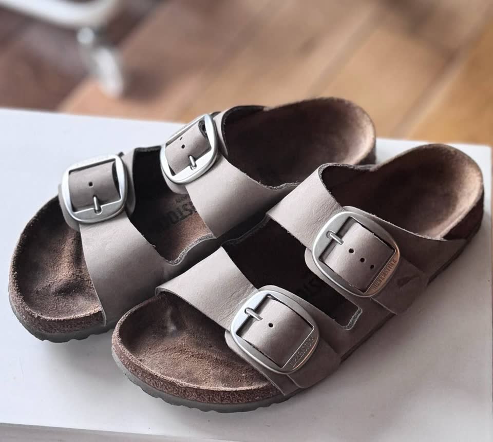 Birkenstock Arizona big buckle, prirodna koža