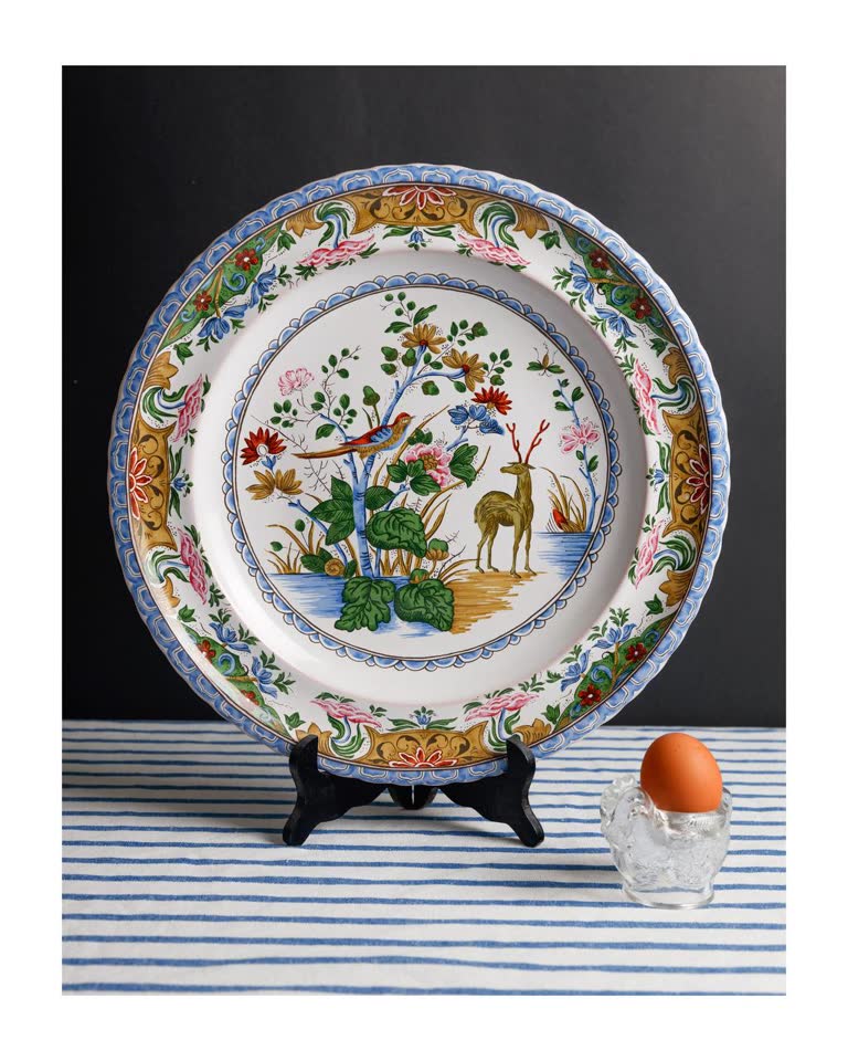 Винтажные немецкие блюда и комплект English Ironstone Tableware