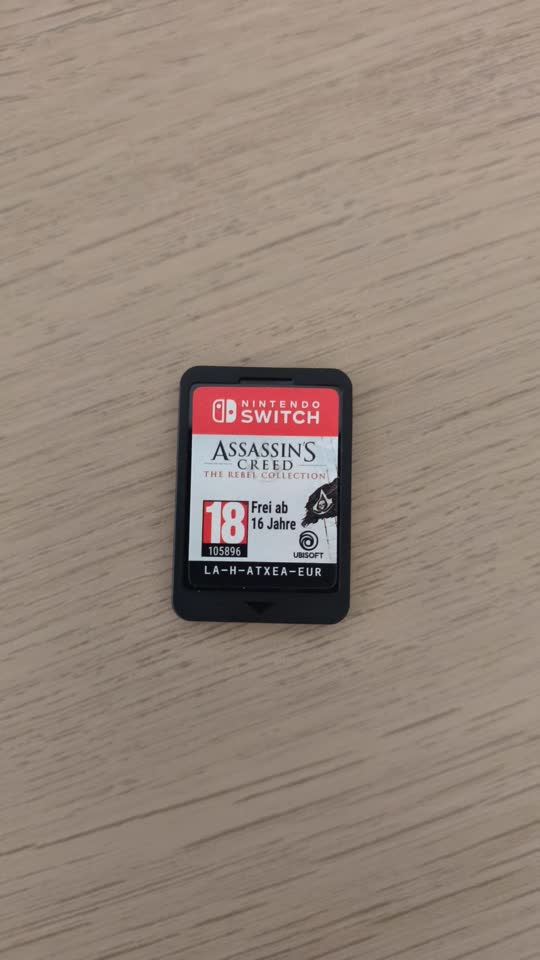 Продам картридж для Nintendo Switch Assassin's Creed The Rebel Collection