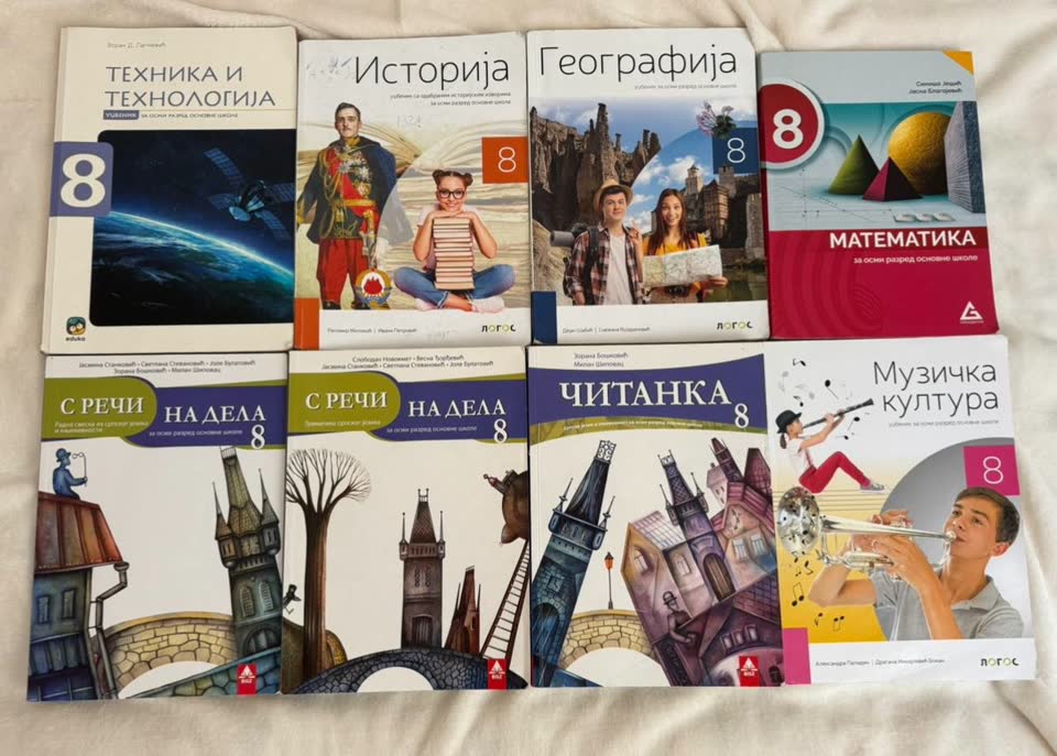 Udžbenici za 8. razred