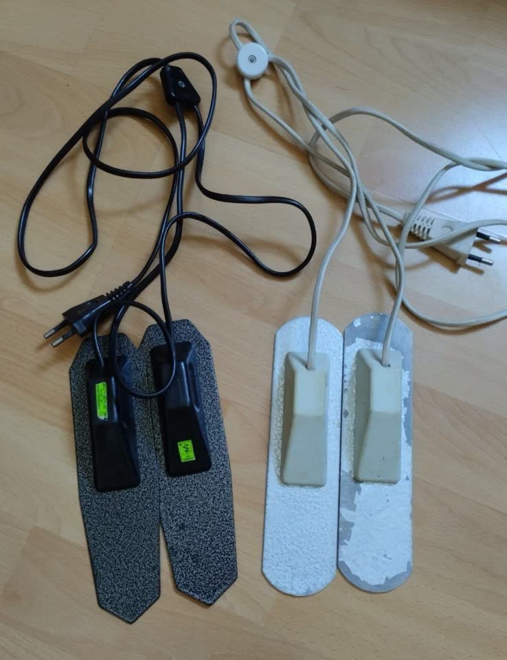 Sušilice za obuću, dve blackout zavese