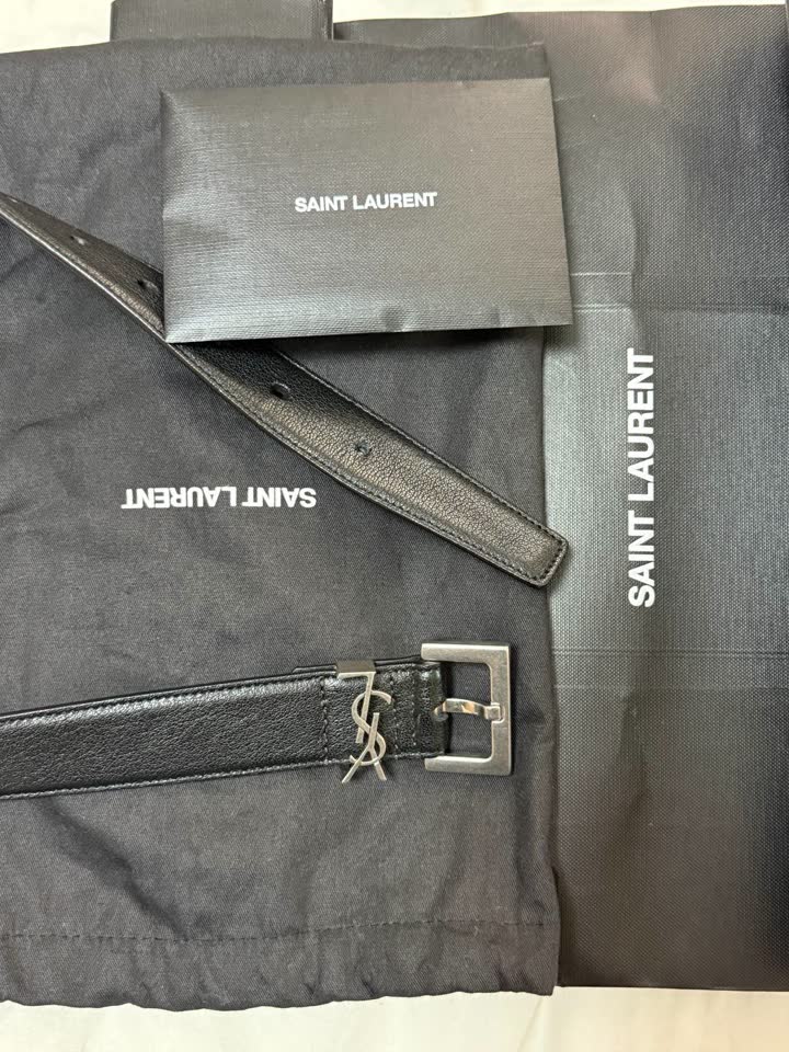 Оригинальный ремень YSL 90 см