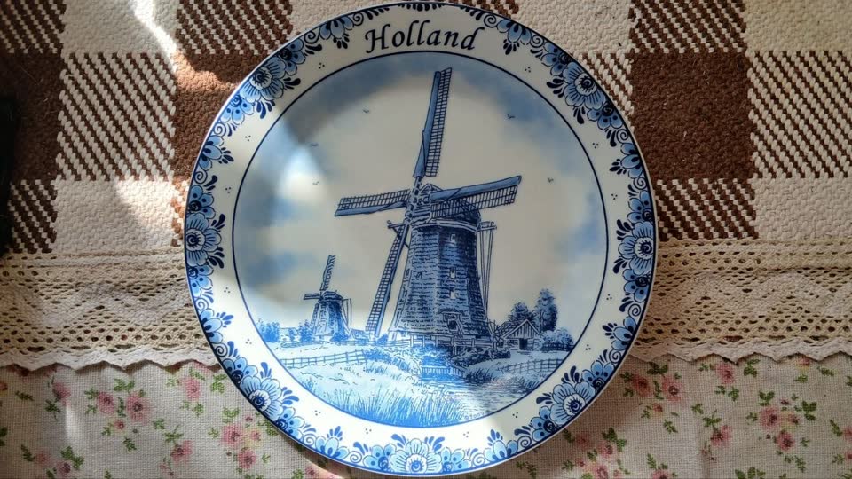 Dekorativni vintage tanjir Holland