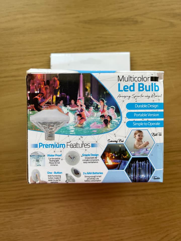 LED sijalica sa višebojnim svetlom