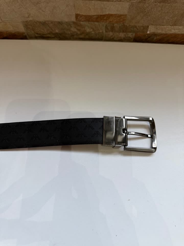 Muški kožni reverzibilni kaiš Emporio Armani