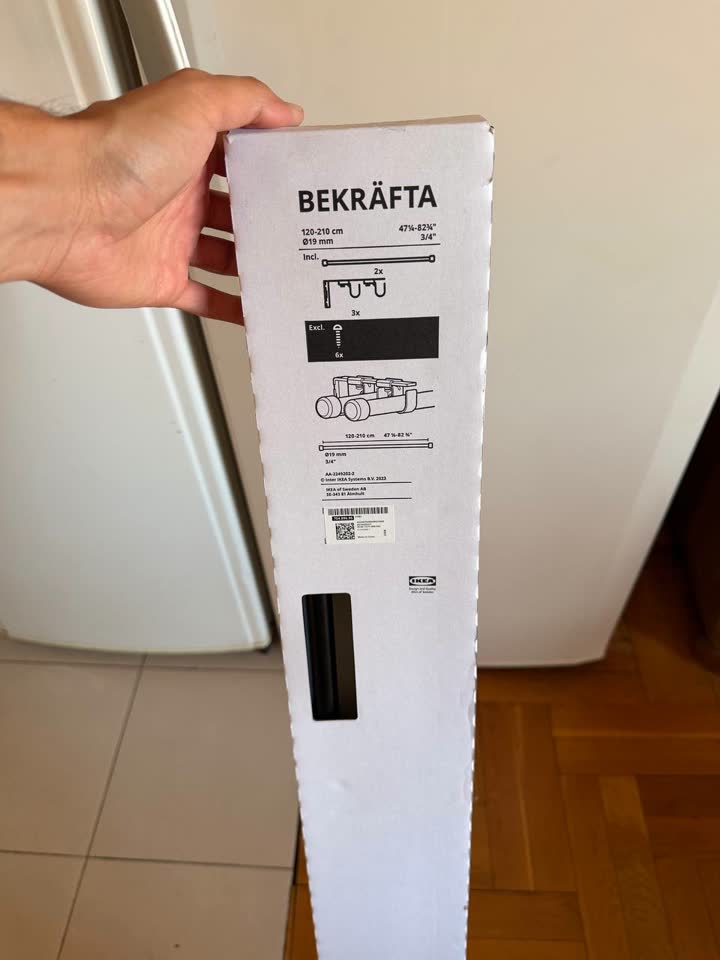 Карниз IKEA BEKRÄFTA