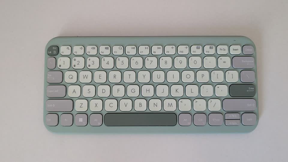 Bluetooth-клавиатура ASUS Marshmallow Keyboard KW100 (Green Tea Latte)