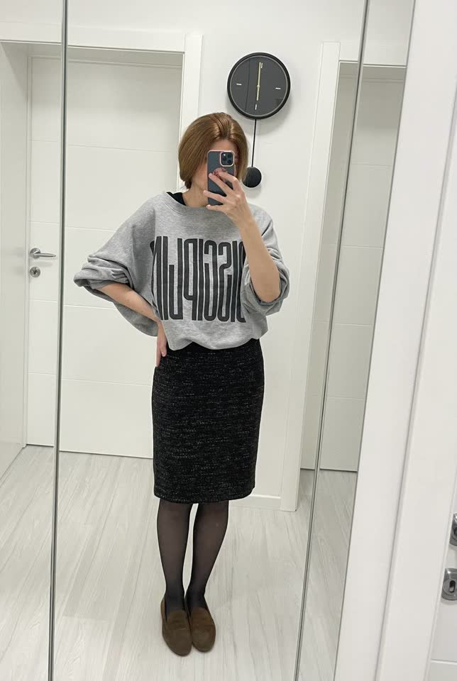 Tvid suknja olovka Morgan