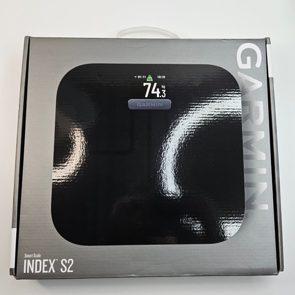 Pametne pametne vage Garmin Index S2 (crne)
