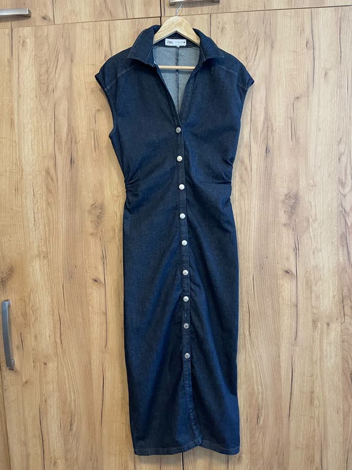 ZARA teksas haljina