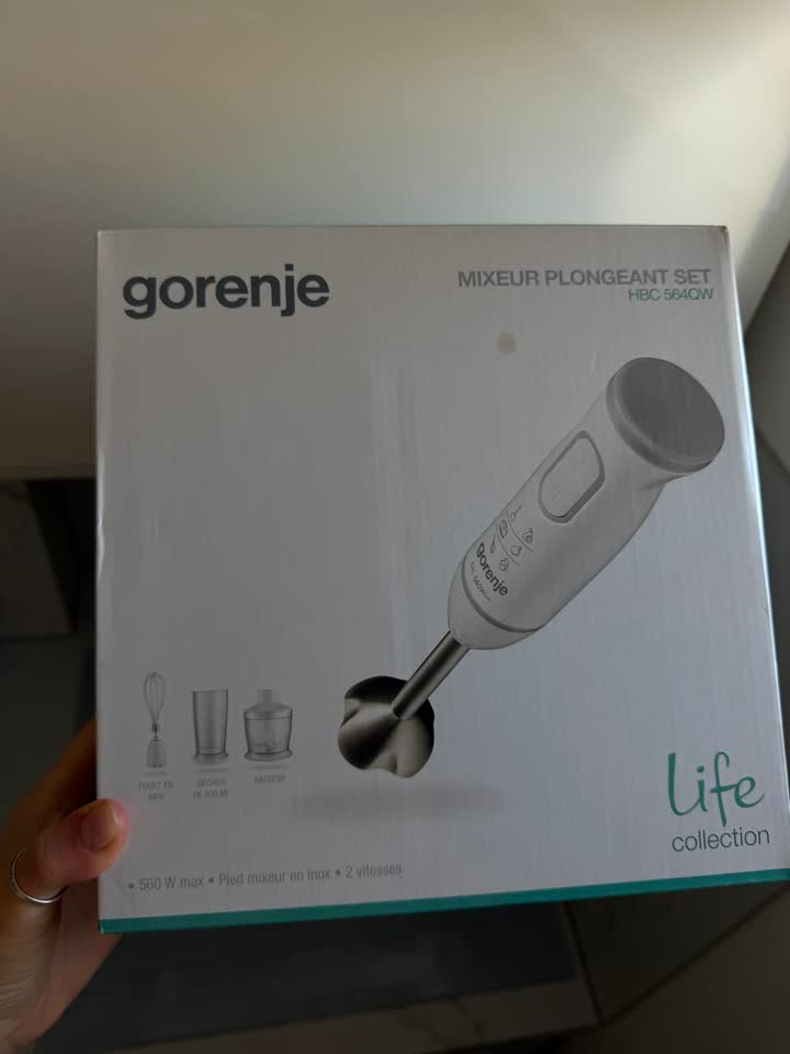 Погружной блендер Gorenje HBC564QW