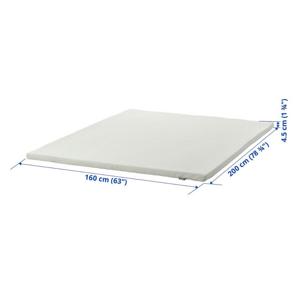 Ikea dušek i 2 ukrasne jastučnice