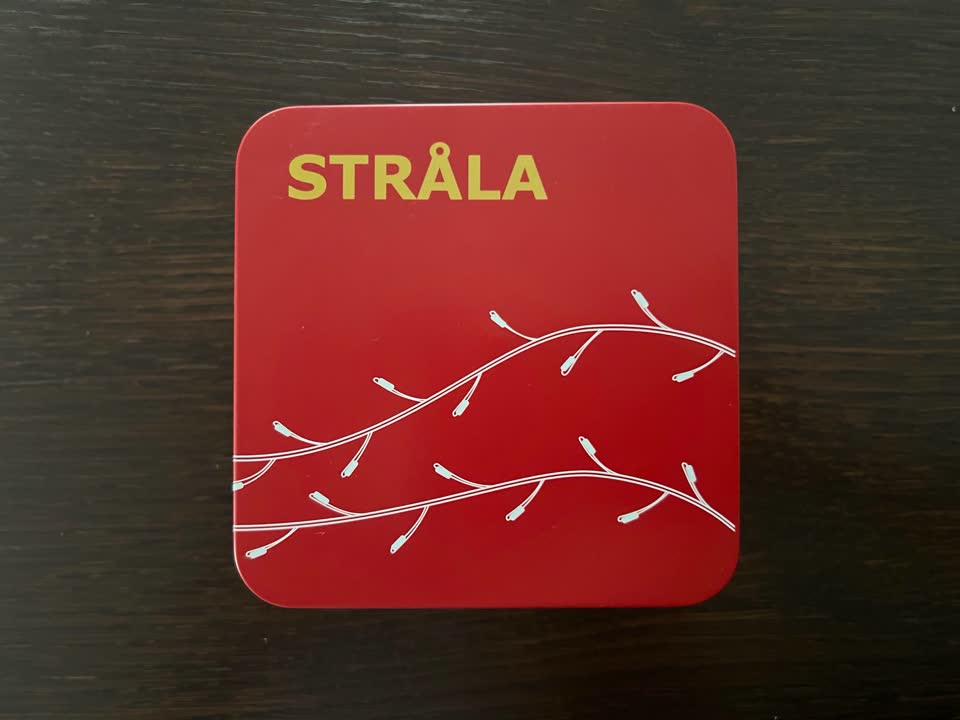 Светодиодная гирлянда STRÅLA (IKEA)