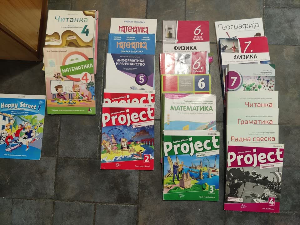 Udžbenici za osnovnu školu od 4. do 8. razreda